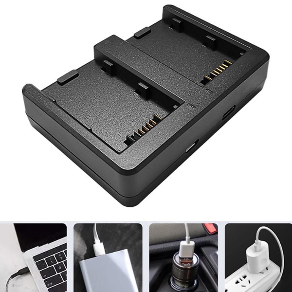 Två laddare Micro USB och Type-c Forkomery Camera Rx200 Batteriladdning null none