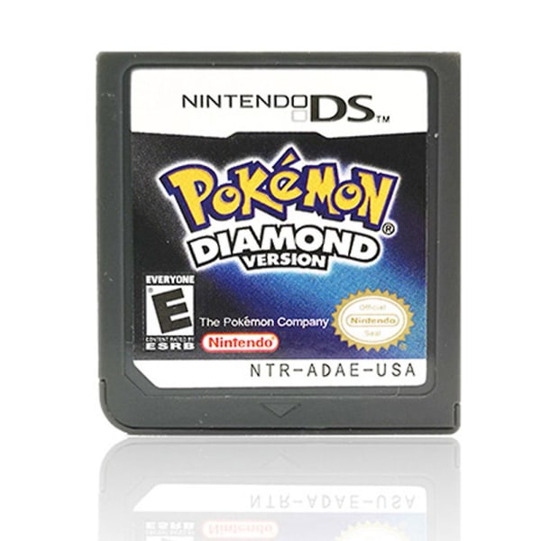 Roligt Spelkort Soul Silver Klassisk Barnpresent Hjärta Guld För 3DS DSi DS Lite NDS Diamond