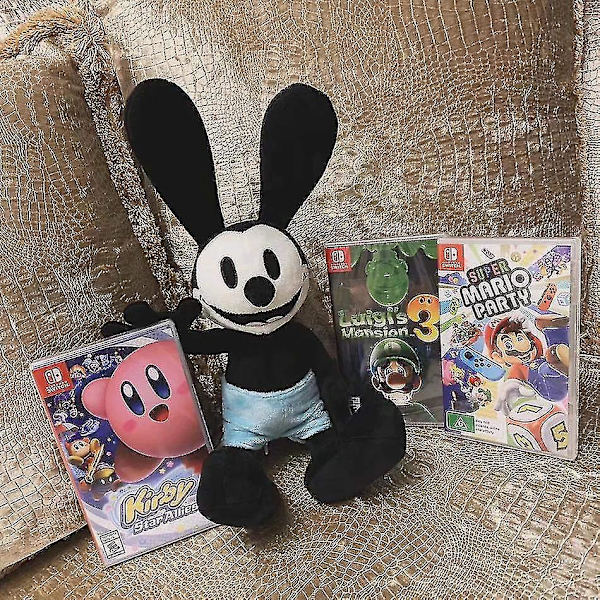 Kawii Oswald The Lucky Rabbit Plyschleksaker Gosedjursdockor Personlig påkostad julfödelsedag null none