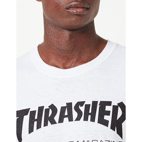 Thrasher unisex Skate Mag T-shirt White L