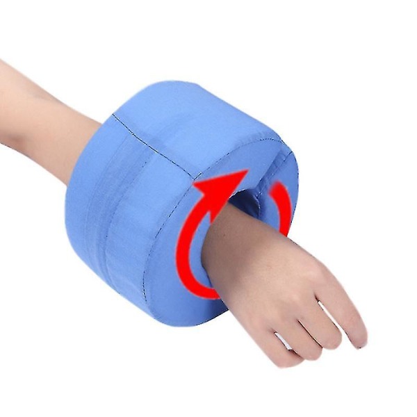 Anti-decubitus hand- och fothanddyna Kilformad fotstödskudde Medical blue