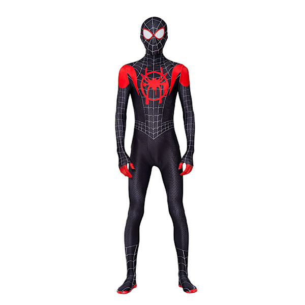 Halloween cos kostym barn jumpsuit huvudbonad kläder miles vuxen man gwine Spider tight man kläder Miles luxury lens 110