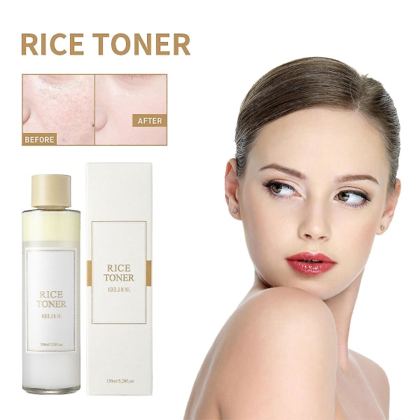 Rice Facial Toner Deep Hydrating Redness Relief Skin Brightening Care