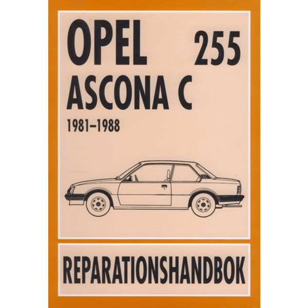 OPEL ASCONA C 1981-1988 Svensk Reparationshandbok