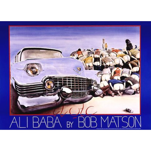 Ali Baba och de 40 rövarna by Bob Matson - Auto Visions Poster Edition 70x50 cm