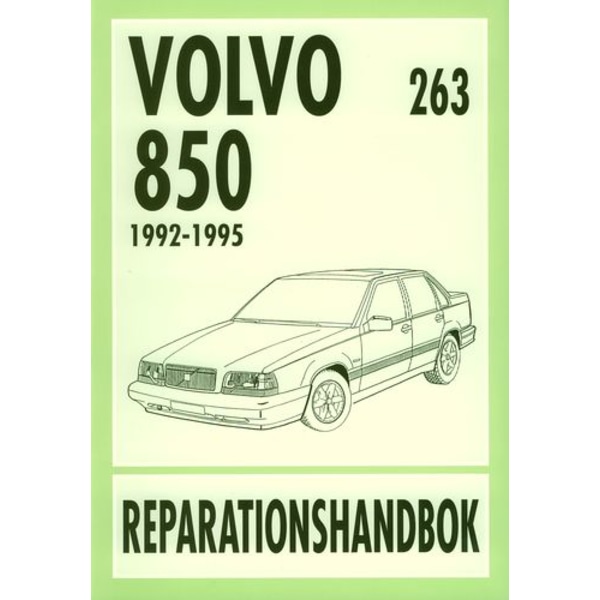 VOLVO 850 1992-1995 Svensk Reparationsbok