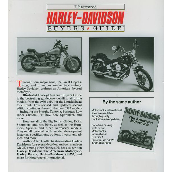 HARLEY-DAVIDSON Buyer's Guide