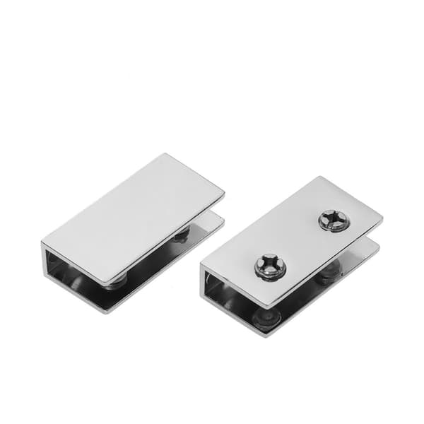 2 st Glasklämma Glashyllstöd M4 4 - stock
