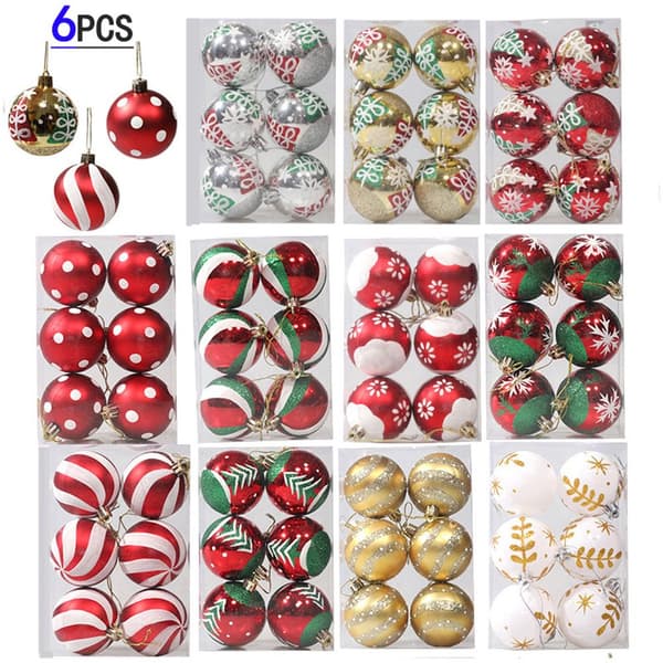 6cm 6kpl Ball Bauble Drop Pendant E - spot ale