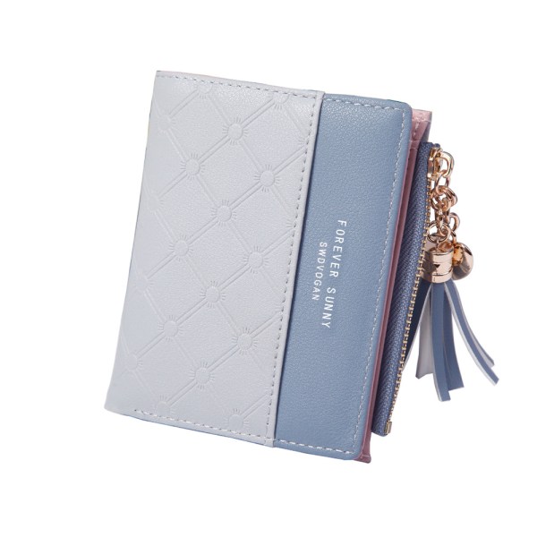 Naisten lompakko Pieni Kompakti Lompakko Bifold, RFID Lompakko Luottokorttikotelo Mini Bifold taskulompakko (harmaa) - varasto