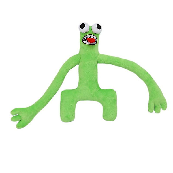 Roblox docka grön plyschleksak lång handmonster 30cm - high quality