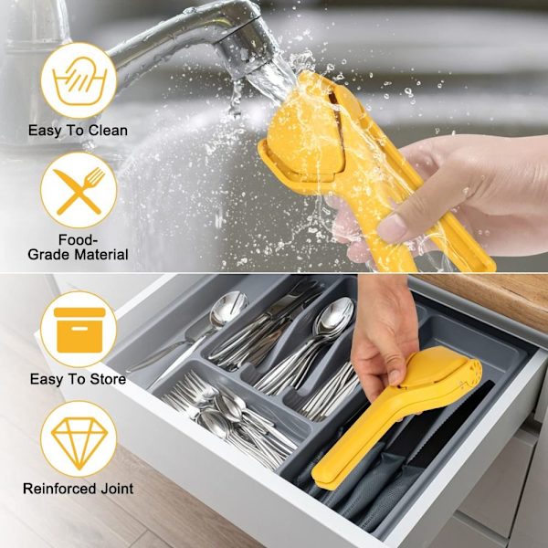 2st Manuell Citronpress Citrus Juicer Handhållen Fruktpress - spot försäljning