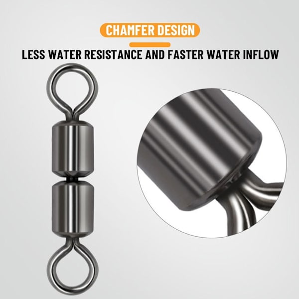 Fishing Swivel Connector Heavy Duty Ball - on stock 4