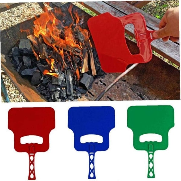 1 manual för slumpmässig färg för förbränningsstöd för grillfläktar - stock