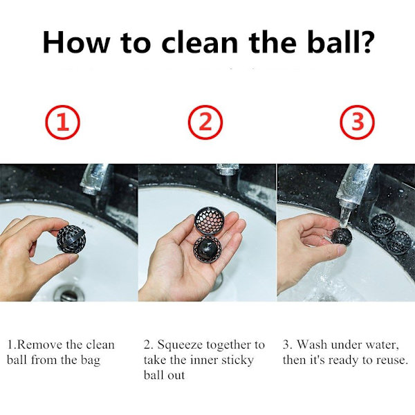 Reppu Clean Ball, pidä laukku puhtaana - myyntipisteet pink 1