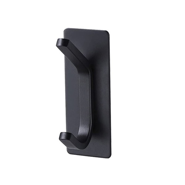 Handdukskrok Väggkrokställ SVART - on stock Black