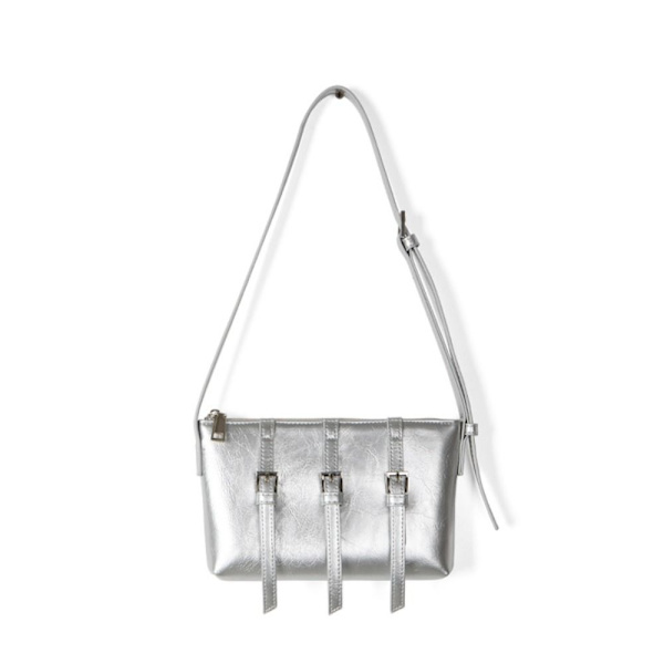 Crossbody Bags Axelväska SILVER - spot sales silver
