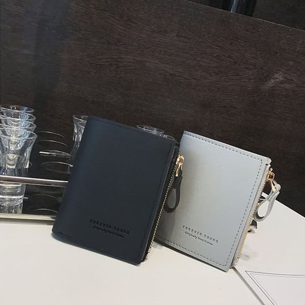 Card Wallet Small Wallet GREY - varastossa