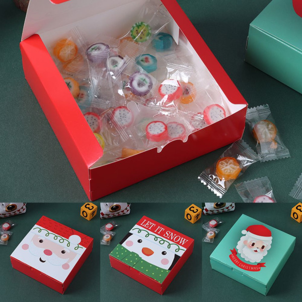Julklappsaskar gynnar söta kexgodis G-1PC - high quality