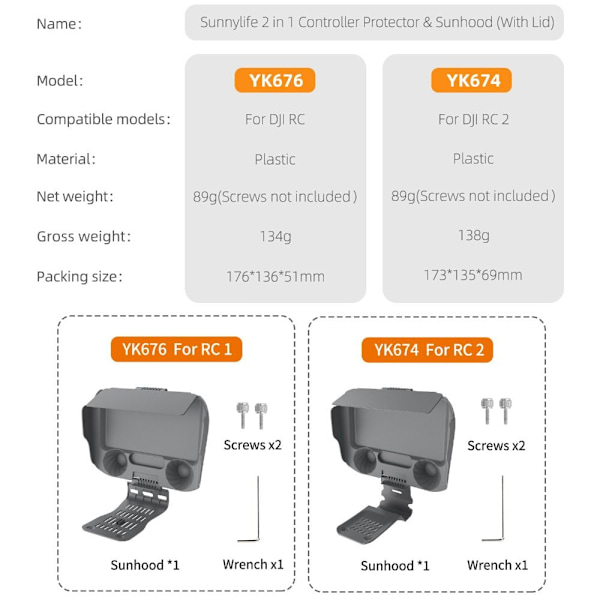 Controller Protector Monitor Cover FÖR RC 2 - high quality FOR RC 2