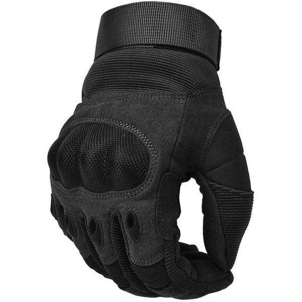 Fullfinger motorcykelhandskar för män, pekskärm med hård knog - on stock XL