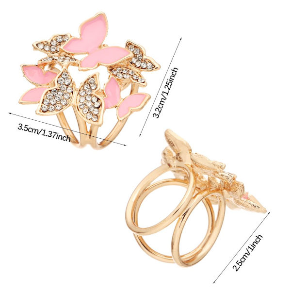 Brooch Butterfly 3 - varastossa