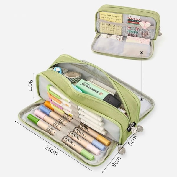 Dubbelsidig pennpåse Case Special Macaron Color - spot sales Blue