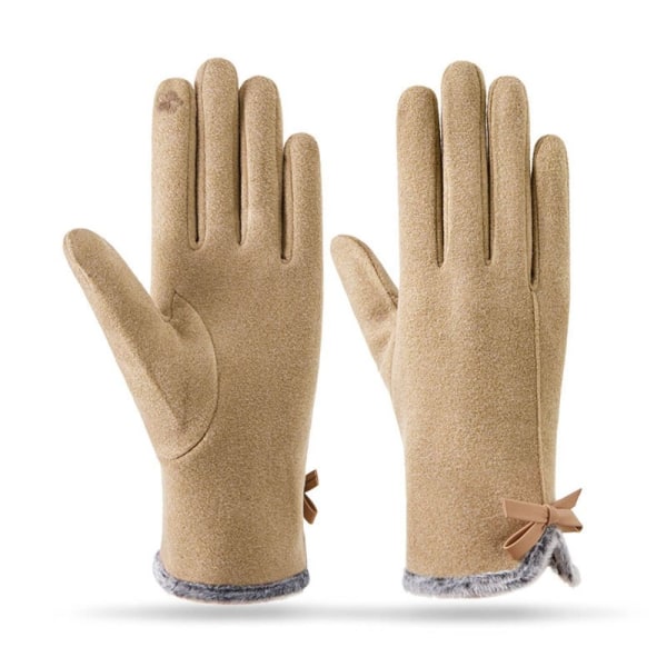 Varma handskar Ridhandskar KHAKI - spot försäljning khaki