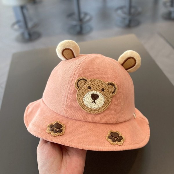 Kids Bucket Hat Beach Hat PINK - spot-myynti pink