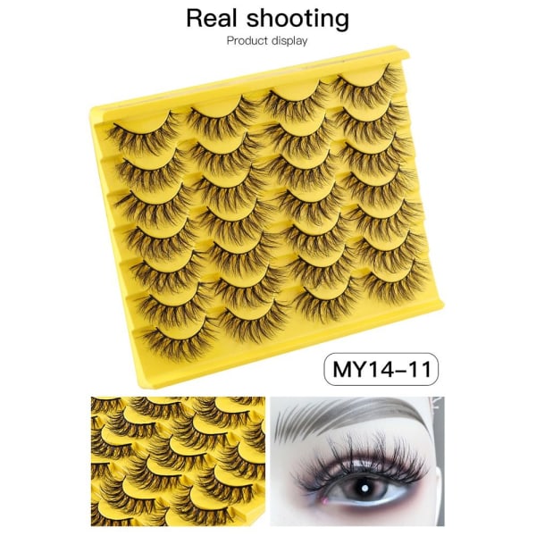 Tekoripset Faux Mink Lashes - korkea laatu MY14-16