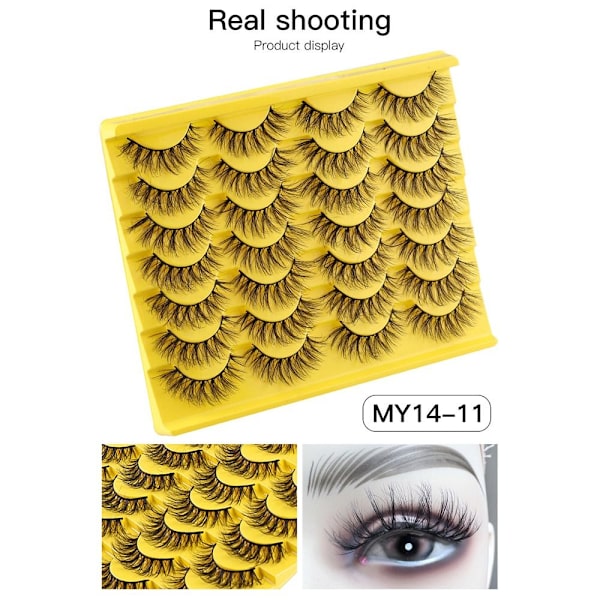 Tekoripset Faux Mink Lashes - varastossa MY14-12