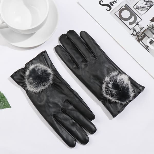 Vinterhandskar Damhandskar Touch Screen Vantar SVART - high quality