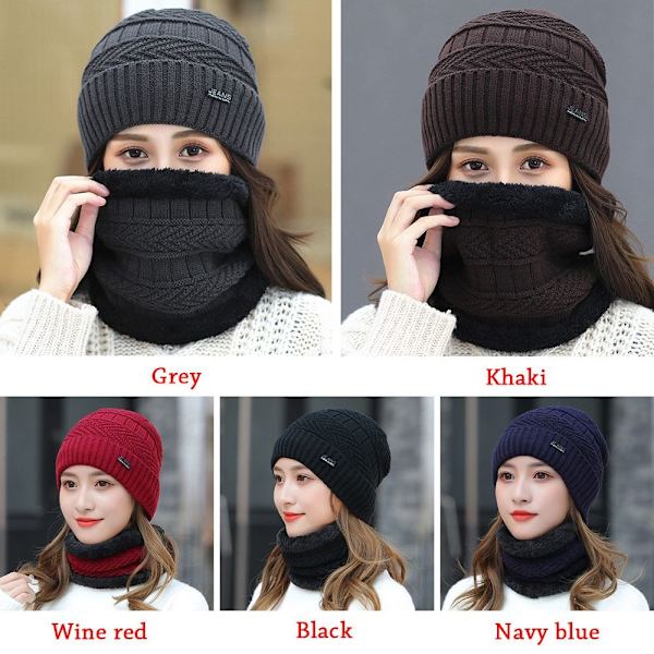 Hat Scarf CAP - varastossa Black