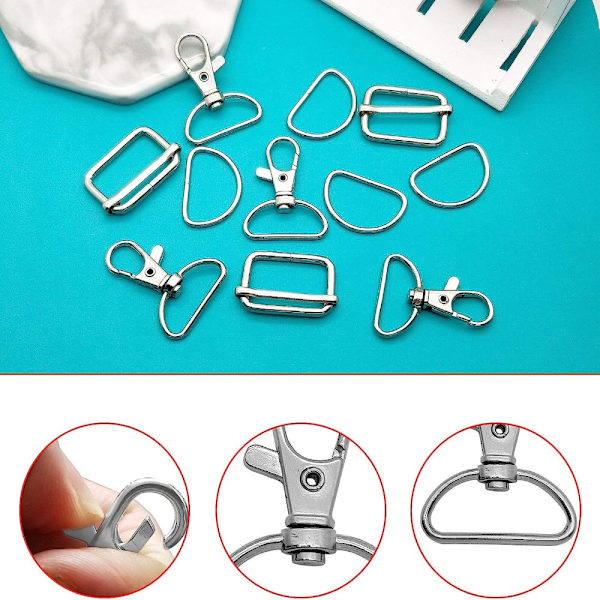 Handväska Hårdvara för Bag Making Handväska Lås Handväska Hardware Kit - on stock