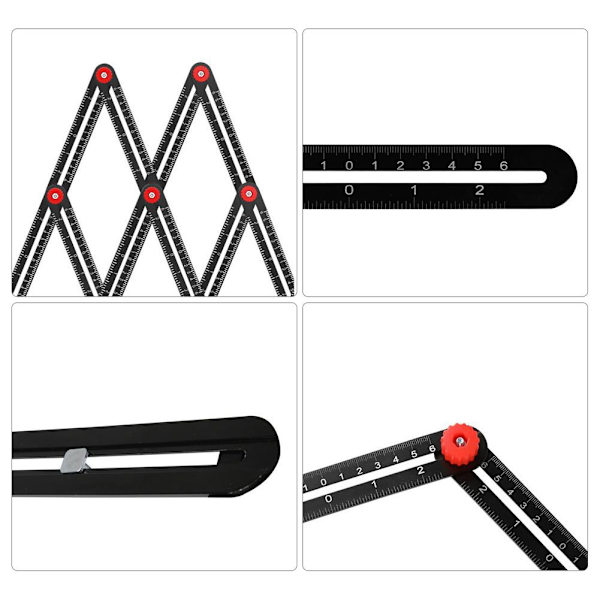Multi Protractor Tile reiän etsin - spot-myynti 6-fold