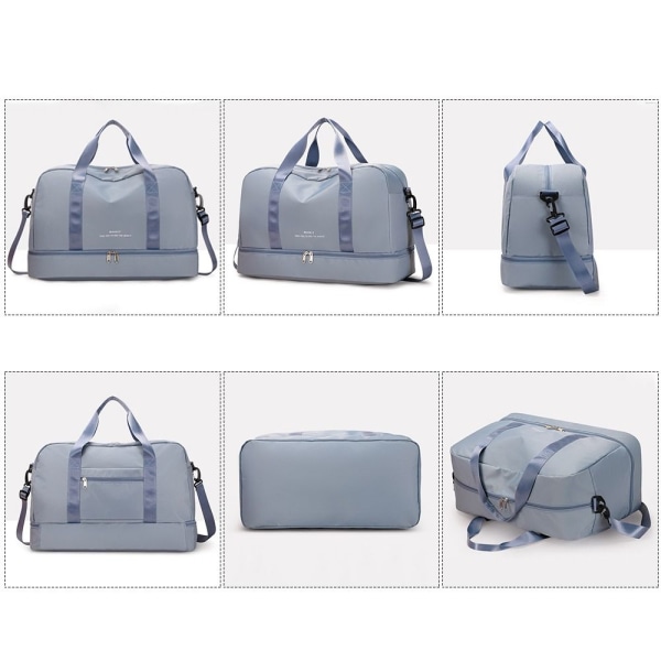 Resväskor för kvinnor Weekender-handväska GRÅ - spot försäljning Grey