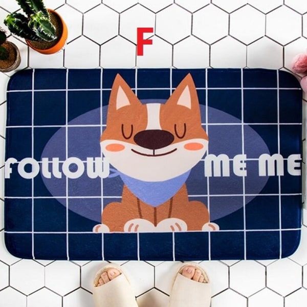 Söpö sarjakuva koiran lattiamatot Gateway - spot-myynti H
