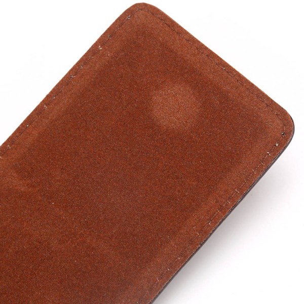 Exklusiv Korthållare (Pu-Läder) från Jensen - stock Brun