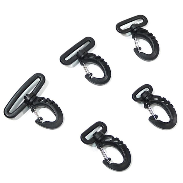 5st Hummerkarbinfjäder Quickdraws Clip 60X36MM - on stock 60x36mm