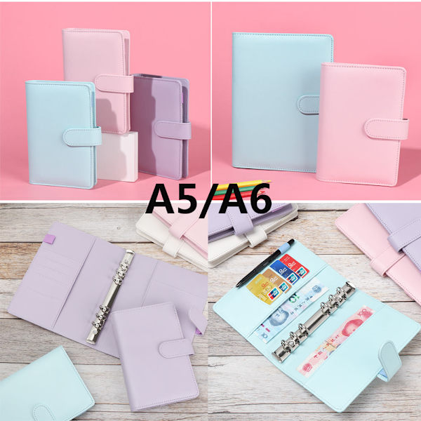 /A5 Notebook -filmapp Anteckningsblock Cover SVART - on stock black A6