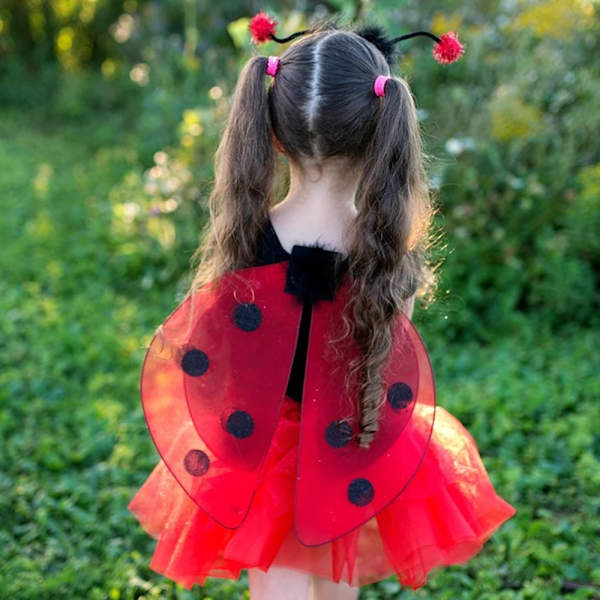 Ladybug Wings Kostym Fairy Wings Performance rekvisita - spot försäljning