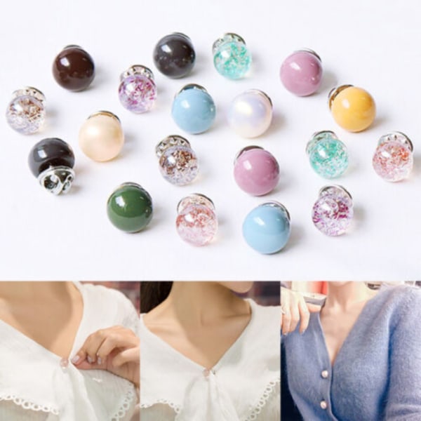 Non-sew Button Anti-light Nail - stock 2