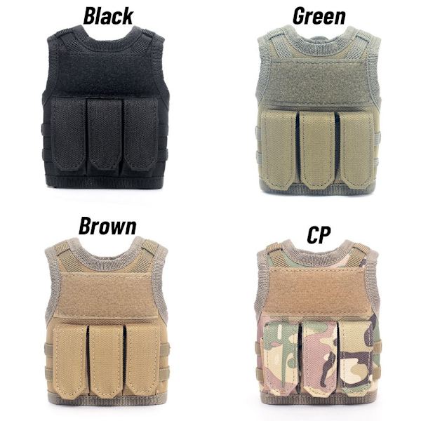 Molle Väst Ölflaskväst GRÖN Green - high quality Green