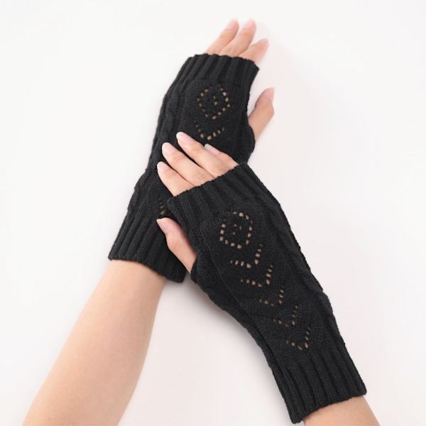 Handledshandskar Varmvantar SVART - on stock black