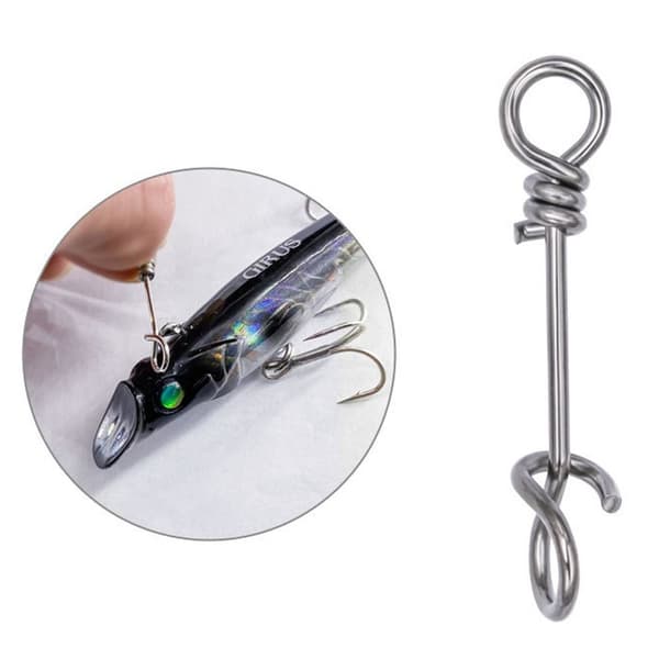 50 kpl Fishing Connector Solid Rings 22MM - varastossa 22mm