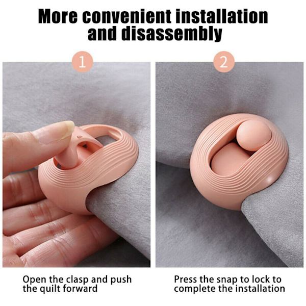 Sängkläder Påslakan Cover Fixer Kick Spänne Nej Slip Onödig - spot försäljning green