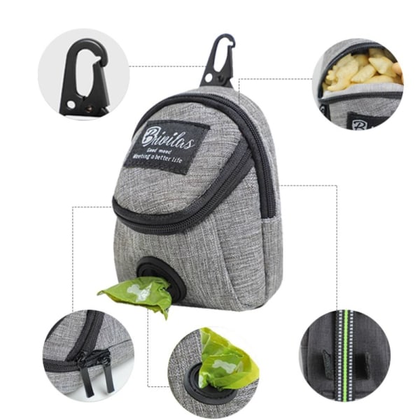 Hundträningsgodispåse Pet Dog Treatpåse SVART - on stock Black