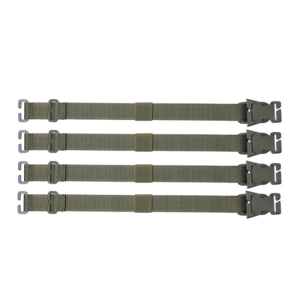 4st Taktiska MOLLE-remmar Kompressionsremmar ARMY GREEN - on stock Army Green