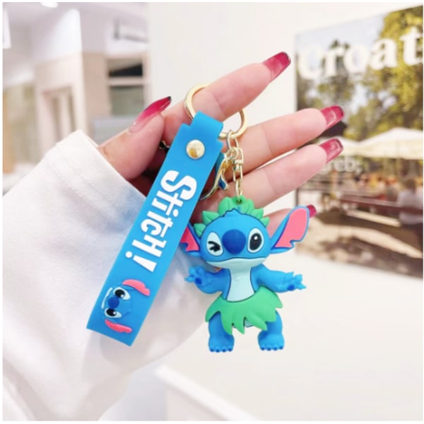 Creative Cartoon Keychain Ornament Stitch Pars handväska docka - spot försäljning A