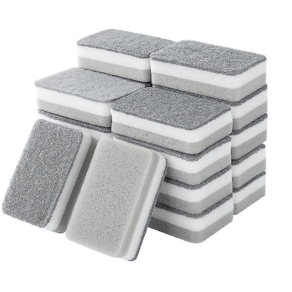 Köksdubbelsidig disksvamp (20 Count, grå) - high quality